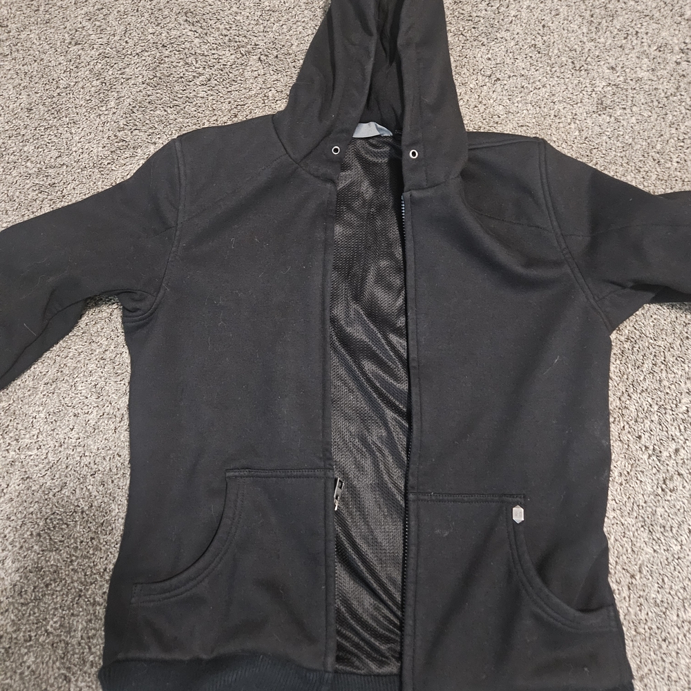 Harley-Davidson Black Zip Up Sweater